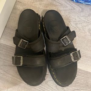 Used Dr. Martens platform sandals